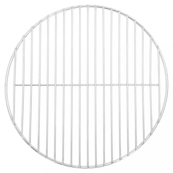 vidaXL Grill pentru grătar rotund, &Oslash;37 cm, oțel inoxidabil 304