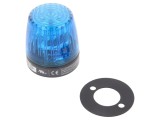 Semnalizator luminos PATLITE NE-24A-B Albastru LED 24V DC Lumina continua IP65