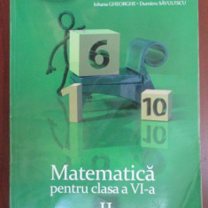Matematica pentru clasa a VI-a vol.2