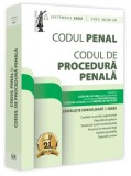 Codul penal și codul de procedură penală: septembrie 2025 - Paperback brosat - Dan Lupaşcu - Universul Juridic