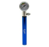 Pompă manuală cu manometru pentru bicicletă și trotineta electrică EWAP-006 &ndash; albastru | Motorevolution