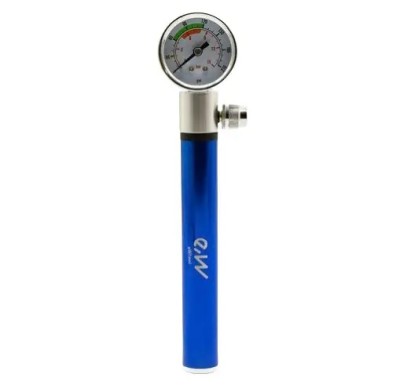 Pompă manuală cu manometru pentru bicicletă și trotineta electrică EWAP-006 &amp;ndash; albastru | Motorevolution foto