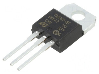 Triac 800V 12A TO220AB - Igt 35mA, Ifsm 95A pentru Controlul Puterii Elektrice foto