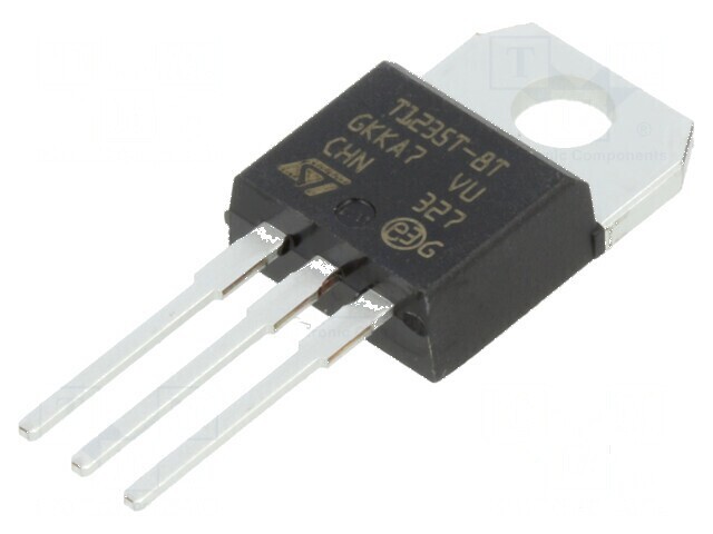 Triac 800V 12A TO220AB - Igt 35mA, Ifsm 95A pentru Controlul Puterii Elektrice