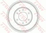Tambur frana Mitsubishi L200 / Triton (KA T, KB T), L200 Triton Sasiu Motor 2.5 DI-D (KA4T), 2.5 DI-D 16V 4WD, 2.5 DI-D 4WD (KB4T), OE 4615A127