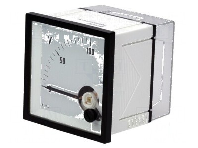 Voltmetru pe panou 0&amp;divide;100V True RMS EQN foto