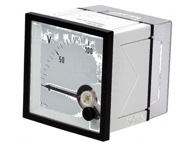 Voltmetru pe panou 0&divide;100V True RMS EQN