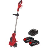 Einhell GE-CR 18/20 Li E PXC + Twinpack CB - Sapatoare 200 mm + Set 2 acumulatori si incarcator Li-Ion 18 V 2.5 Ah