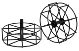 ProGARDEN Set roti metalice 500x170, manicot cu flanse, hex 32mm pentru motocultor Campo ProAdvanced PowerfulTools