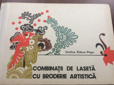 combinatii de laseta cu broderie artistica vasilica zidaru popa modele 1978 RSR foto