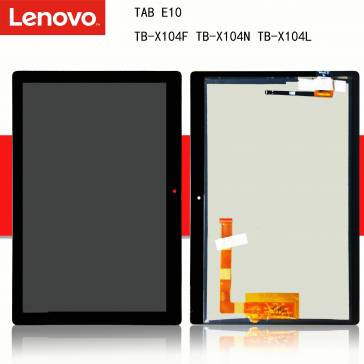 Display cu touchscreen Lenovo Tab E10 TB-X104 Negru Service Pack foto
