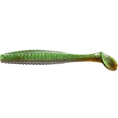 Shad Hide Up Stagger Original 6&amp;quot;, 140 Green Pumpkin Dark Chart, 15.2cm, 5buc/pac foto