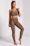 J759-99 Compleu sport elastic cu model animal-print