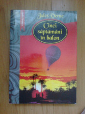 n8 Cinci saptamani in balon - Jules Verne foto