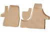 Covorase Auto Cauciuc 3D Tavita Bej VW T5 T6 (2003-) 2 Buc Recambo Premium