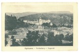 3691 - SIGHISOARA, Mures, Panorama, Romania - old postcard - unused