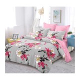 Cumpara ieftin Lenjerie de Pat Bumbac Finet 6 Piese cu Elastic - DNA163