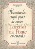 Aventurile unui Poet de Curte - Lorenzo Da Ponte, Memorii, Ed. Muzicala 1982, 216 pagini, biografie