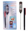 Termometru Digital Alimentar cu Tijă Metalică, -50&deg;C la 300&deg;C, LCD, pentru Grătar, Carne, Laborator, Apă, Lapte