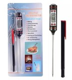 Cumpara ieftin Termometru digital cu tija metalica pentru alimente, gratar, tija din otel inclusa, -50 + 300 grade Celsius