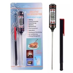 Termometru digital cu tija metalica pentru alimente, gratar, tija din otel inclusa, -50 + 300 grade Celsius