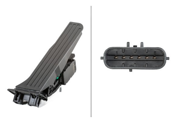 HELLA 6PV 010 946-011 Senzor, pedala acceleratie