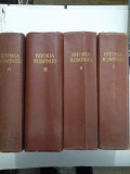 ISTORIA ROMANIEI (4 Volume) - Constantinescu-Iasi; Daicoviciu;Roller - 1960