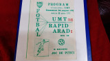 Program UM Timisoara - Rapid Arad