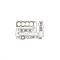 Set garnituri chiulasa TOYOTA PREVIA (TCR2_ TCR1_) 2.4 1990-2000 CORTECO 417438P
