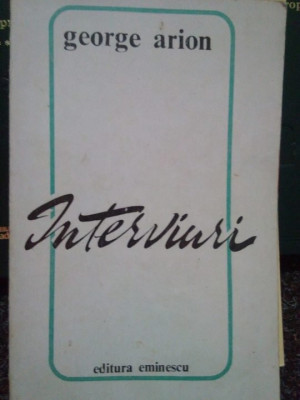 George Arion - Interviuri (1979) foto