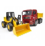 Cumpara ieftin Jucarie Bruder, Construction - Camion Man Tga si incarcator articulat Fr 130