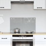 VidaXL Contrablat bucătărie gri deschis 70x40x0.6 cm sticlă securizată