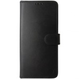 Husa Techsuit tip carte cu stand si clapeta neagra pentru Samsung Galaxy A36 5G