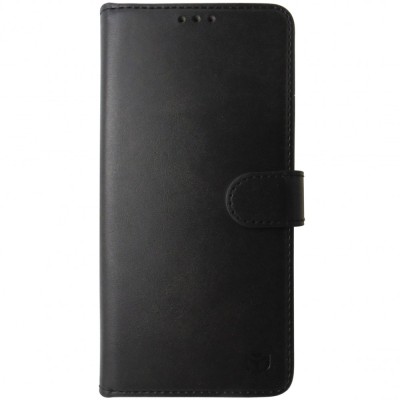 Husa Techsuit tip carte cu stand si clapeta neagra pentru Samsung Galaxy A36 5G foto