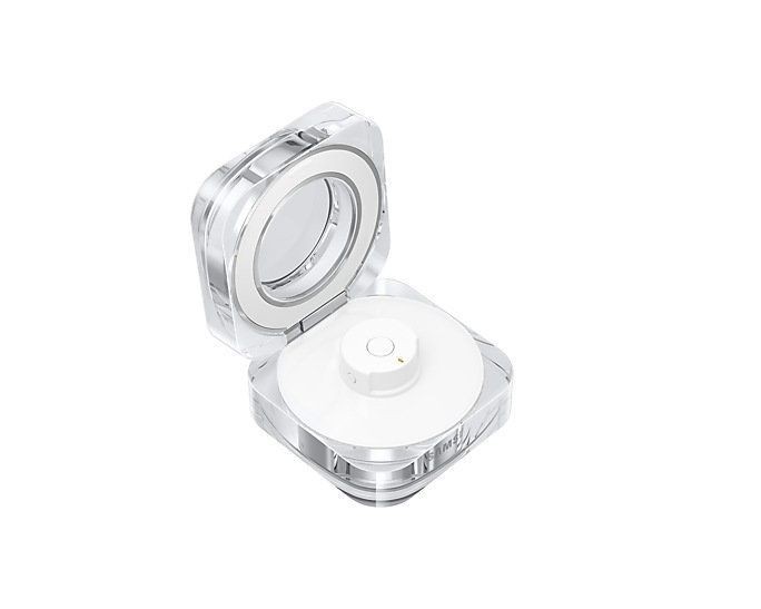 Carcasă &icirc;ncărcare Samsung Galaxy Ring pentru Galaxy Ring, Mărimea 8, Albă, Blister EP-QQ508CWEGWW