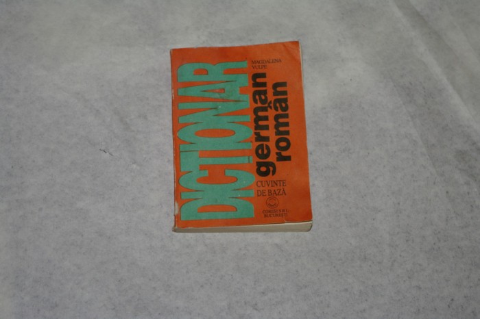 Dictionar german roman - Magdalena Vulpe - 1991