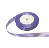 Panglica din satin pentru decorare,lila, 22.5m x 1.5 cm