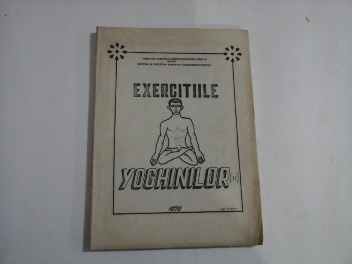 EXERCITIILE YOGHINILOR - Asen MILANOV * Ivanka BORISOVA - Sofia, 1968