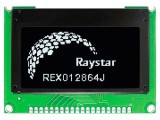Afişaj OLED grafic 2,42&quot; 128x64 RAYSTAR OPTRONICS albă