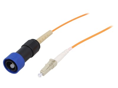 Patch Cord Fibră Optică Simplex Multimod Tip Baionetă foto