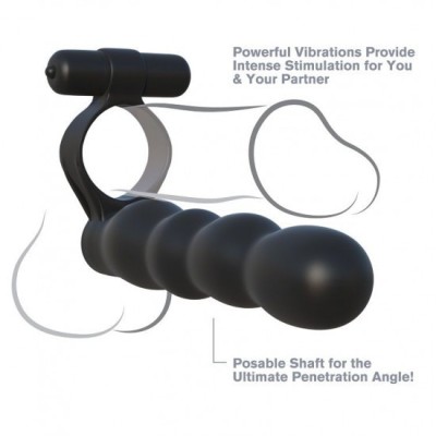 FANTASY C-RINGZ - POSABLE DOUBLE PENETRATOR foto