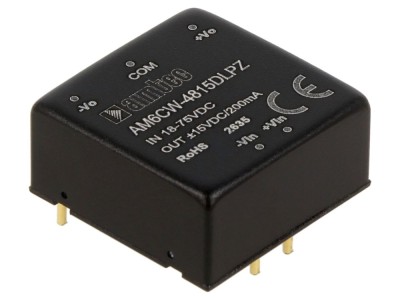 Convertor DC/DC 6W, 18-75VDC foto