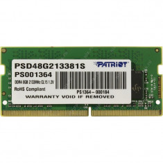 Memorie ram notebook patriot sodimm ddr4 8gb 2133 mhz cl15 1.5v foto