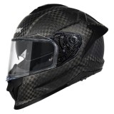 Casca moto integrala SMK Titan Carbon negru mat marime L