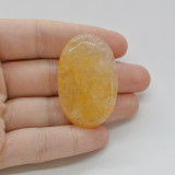 Cabochon aventurin galben 43x27x7mm c40