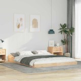 Cumpara ieftin Cadru de pat Maro 160 x 200 cm Lemn masiv de pin