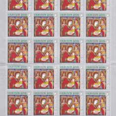 CRACIUN,2006,MINICOALA DE 28 SERII RAR! Lp.1747,MNH ** ROMANIA.