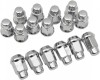 Set 16 suruburi roata, 12mm x 1.25 cu conicitate 60 grade, cap 17mm, culoare cro... Cod Produs: MX_NEW 02230116PE