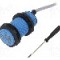 Senzor capacitiv, IP68, cablu 2m, 200mA, SICK - CM30-16BPP-EW1
