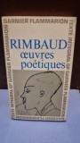 Oeuvres poetiques - Arthur Rimbaud